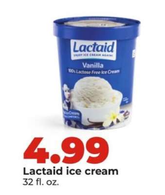 Lactaid Ice Cream