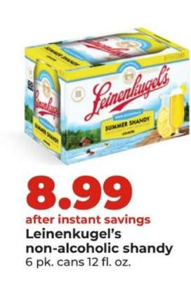 Leinenkugel’s non-alcoholic shandy