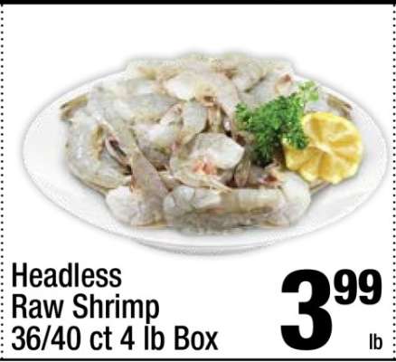 Headless Raw Shrimp