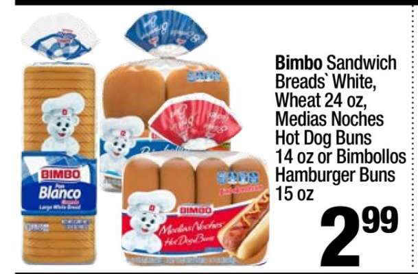 Bimbo Sandwich Breads