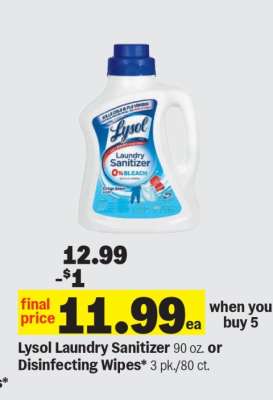 Lysol Laundry Sanitizer*