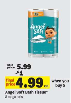 Angel Soft Bath Tissue