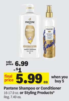 Pantene Shampoo or Conditioner or Styling Products