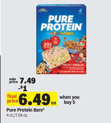 Pure Protein Bars*