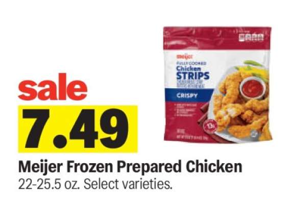 Meijer Frozen Prepared Chicken