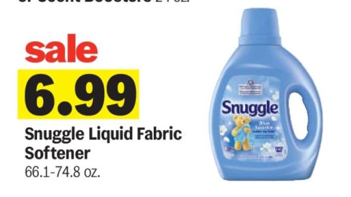 Snuggle Liquid Fabric Softener