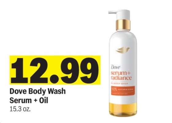 Dove Body Wash Serum + Oil