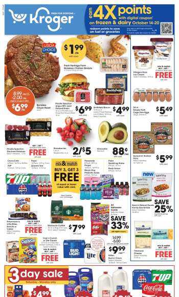 Kroger Flyer - 10/14/2026 - 10/20/2026.