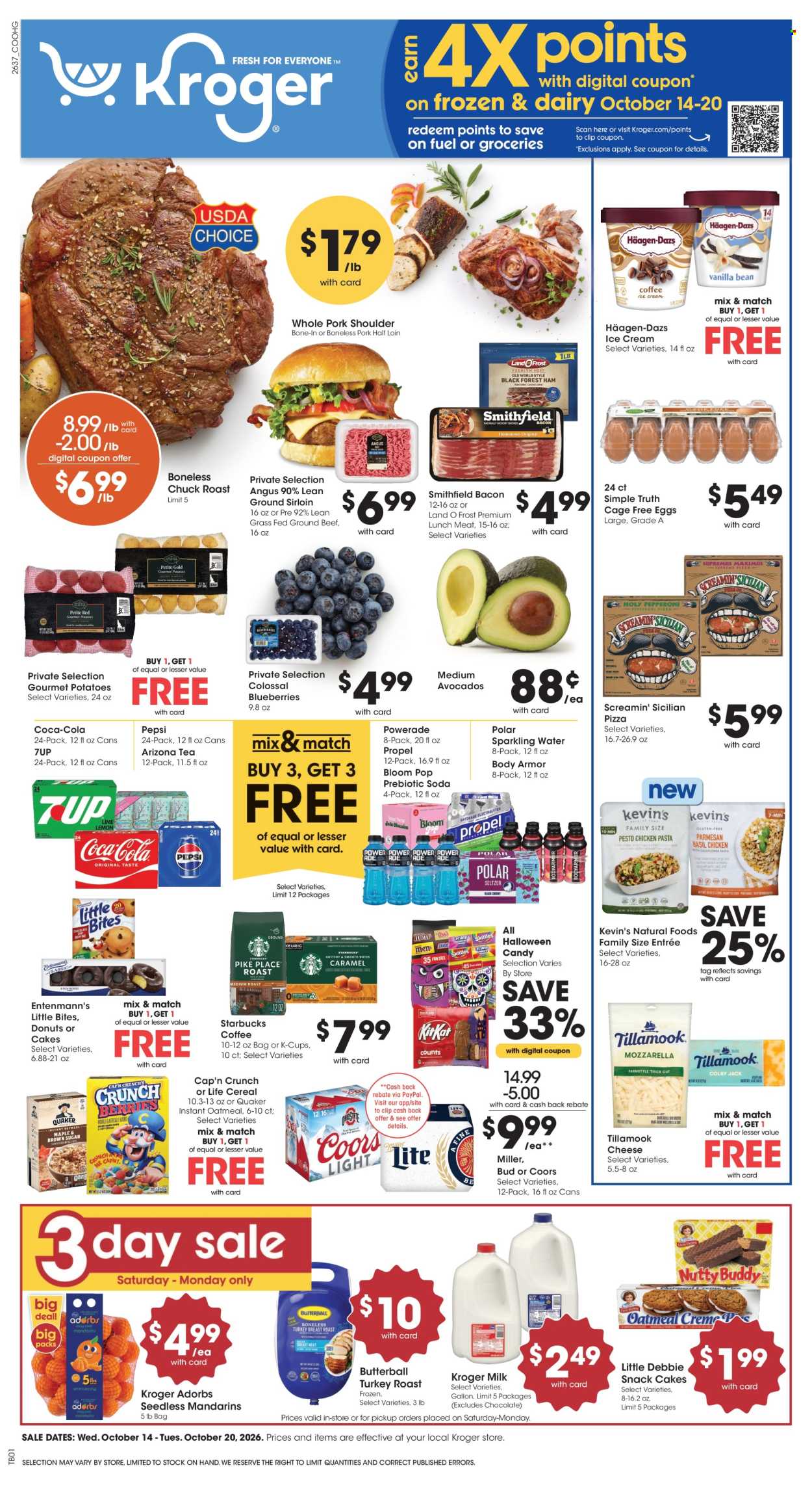 Kroger ad - 10/14/2026 - 10/20/2026. Page 1