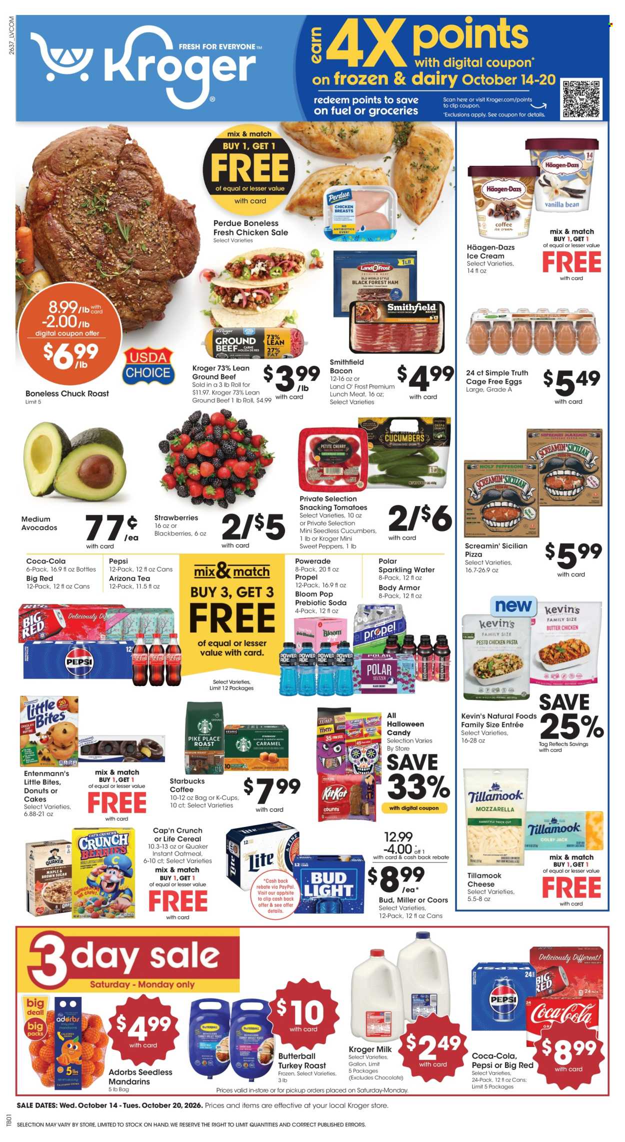 Kroger ad - 10/14/2026 - 10/20/2026. Page 1