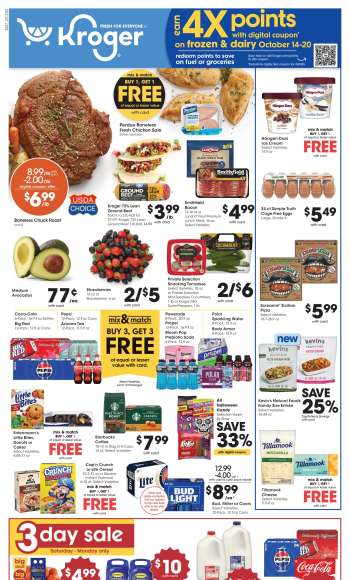 Kroger Flyer - 10/14/2026 - 10/20/2026.