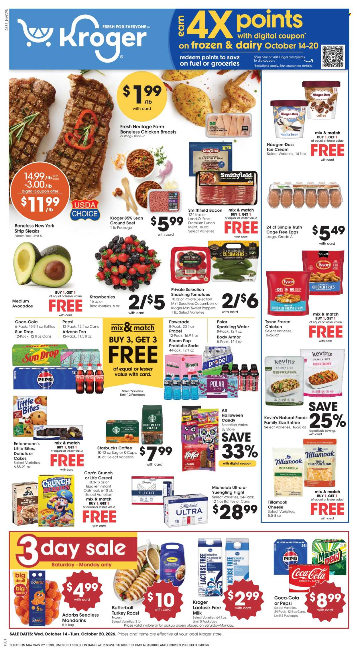 Kroger ad - 10/14/2026 - 10/20/2026. Page 1