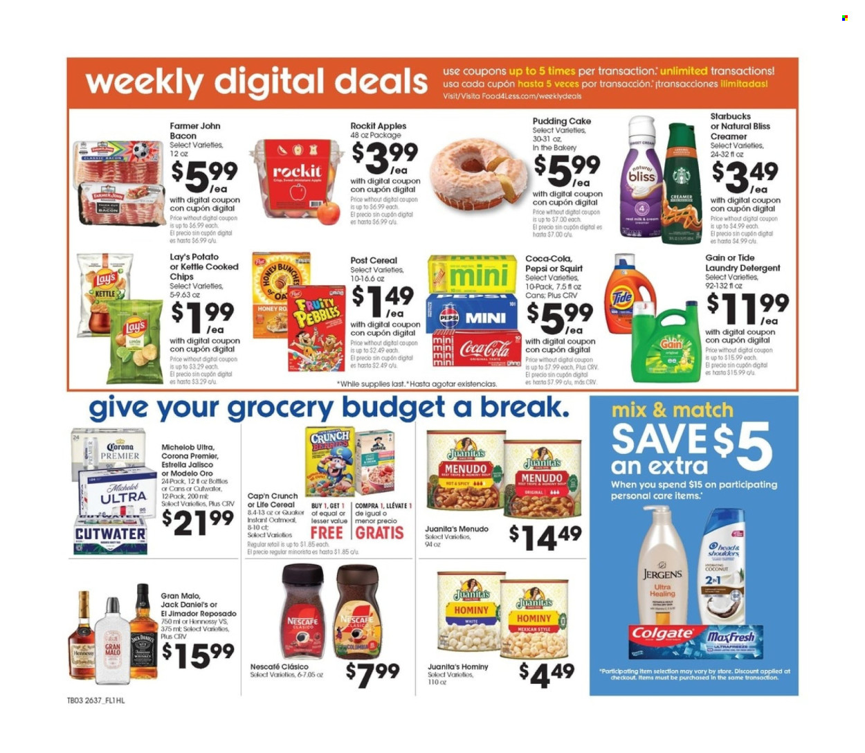 Food 4 Less ad - 10/14/2026 - 10/20/2026. Page 3