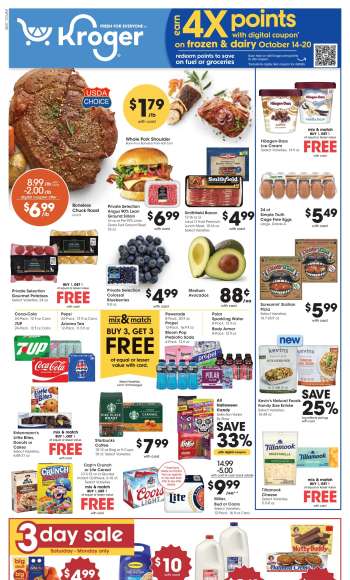 Kroger Flyer - 10/14/2026 - 10/20/2026.