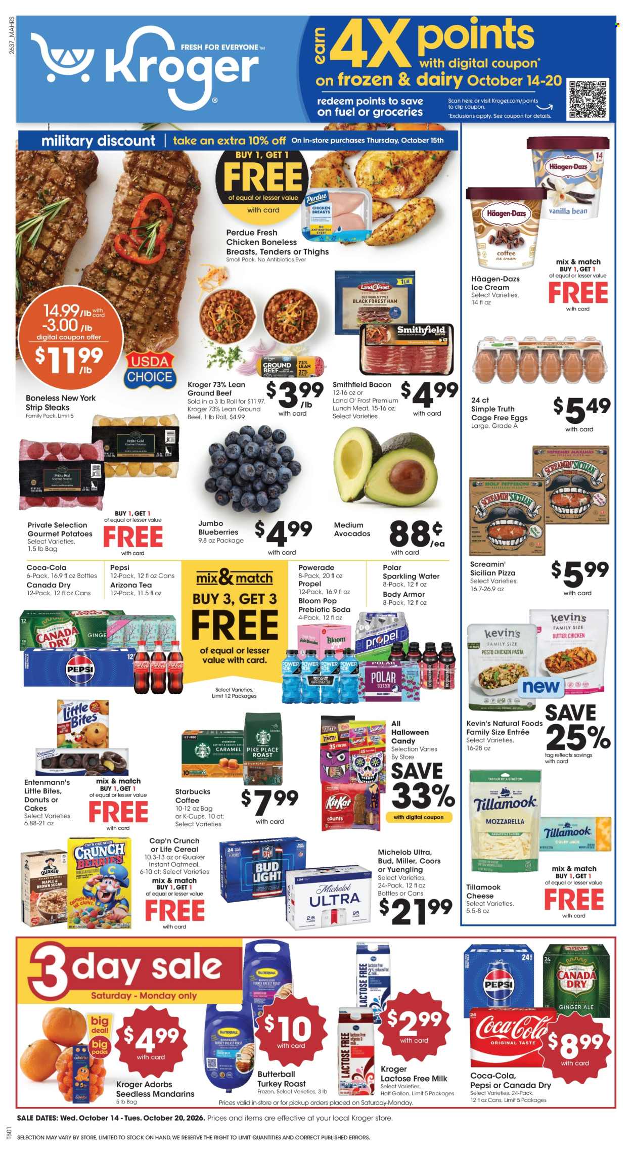 Kroger ad - 10/14/2026 - 10/20/2026. Page 1