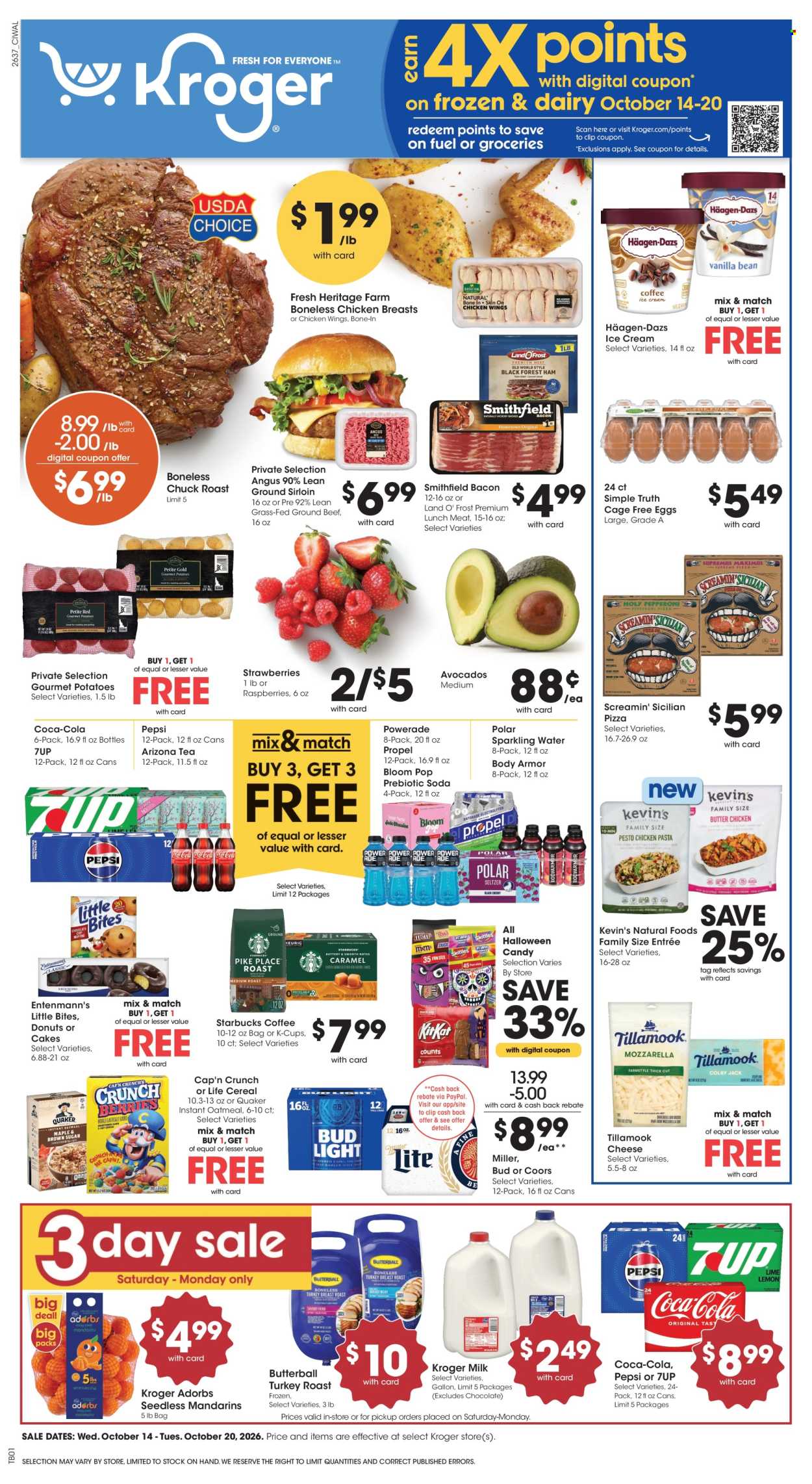 Kroger ad - 10/14/2026 - 10/20/2026. Page 1