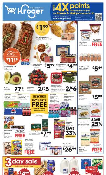 Kroger Flyer - 10/14/2026 - 10/20/2026.