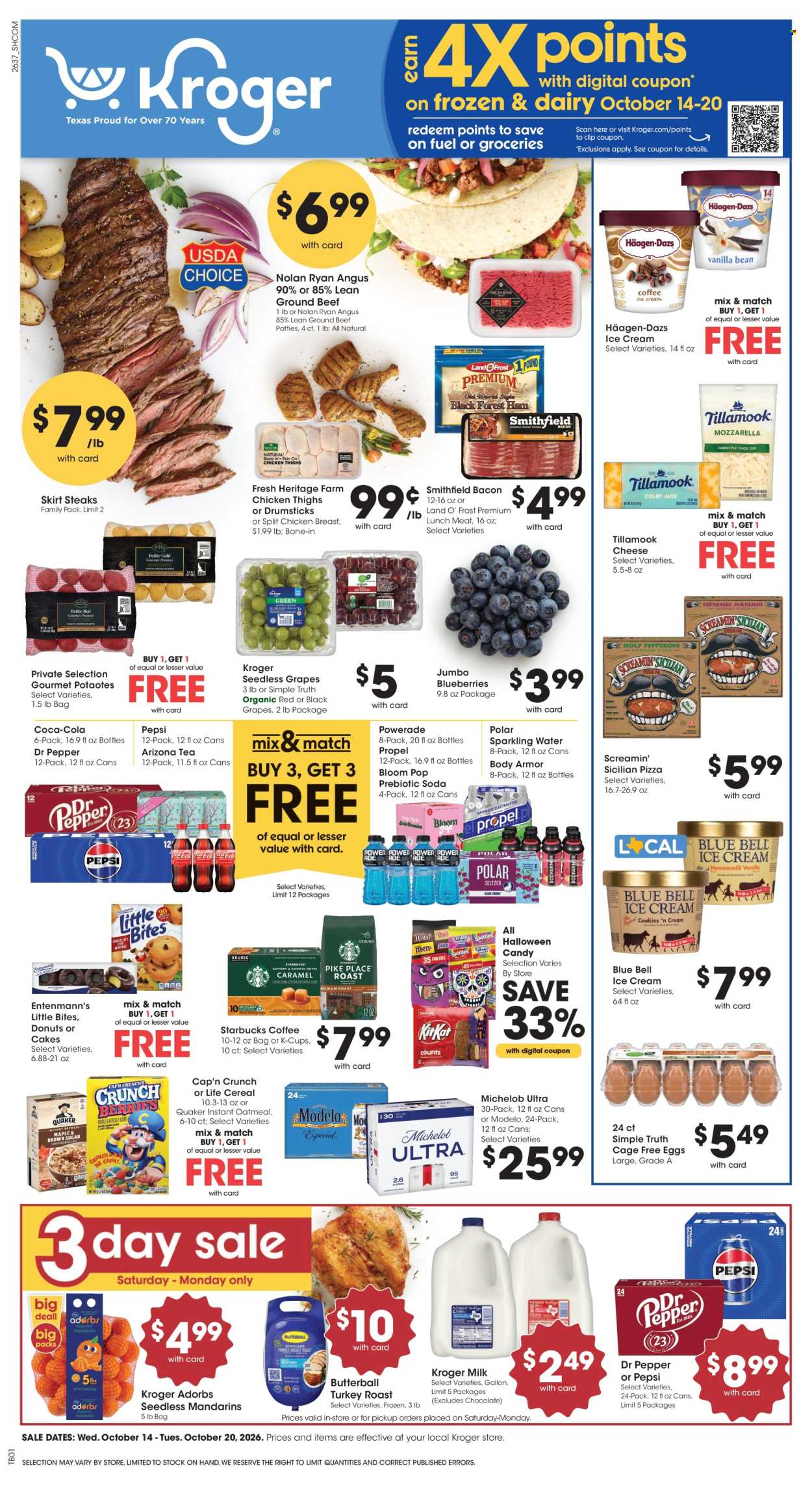 Kroger ad - 10/14/2026 - 10/20/2026. Page 1