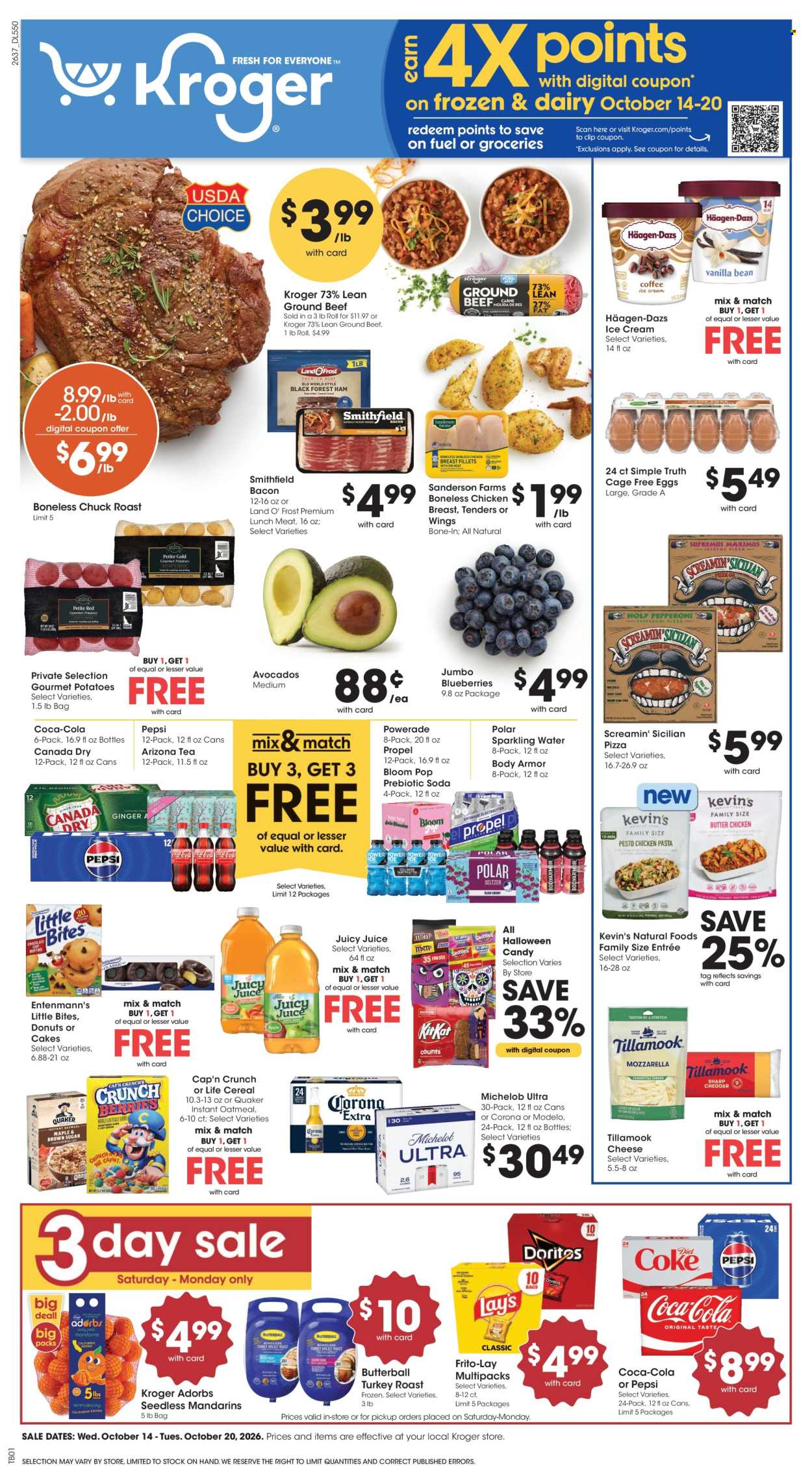 Kroger ad - 10/14/2026 - 10/20/2026. Page 1