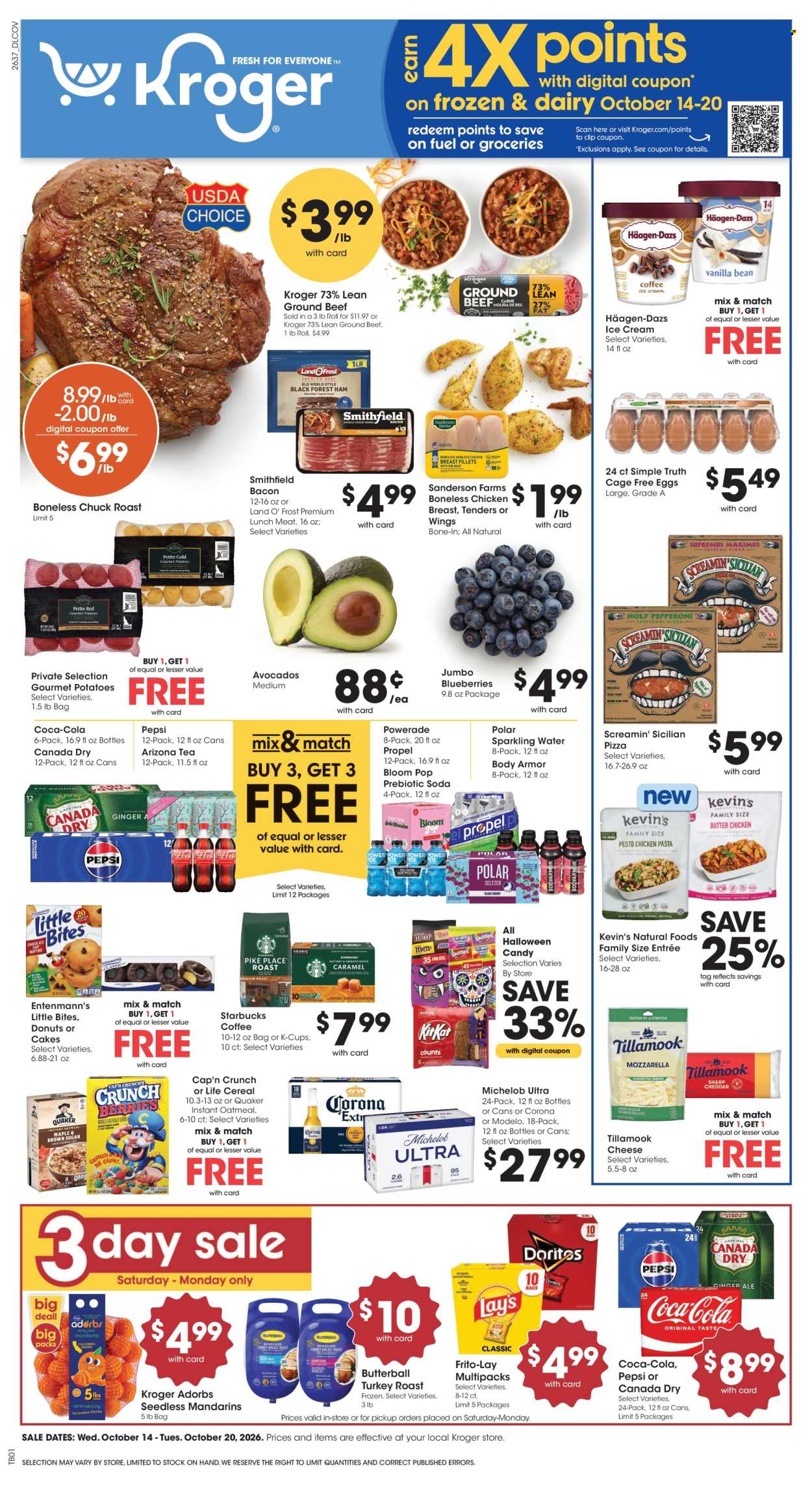 Kroger ad - 10/14/2026 - 10/20/2026. Page 1