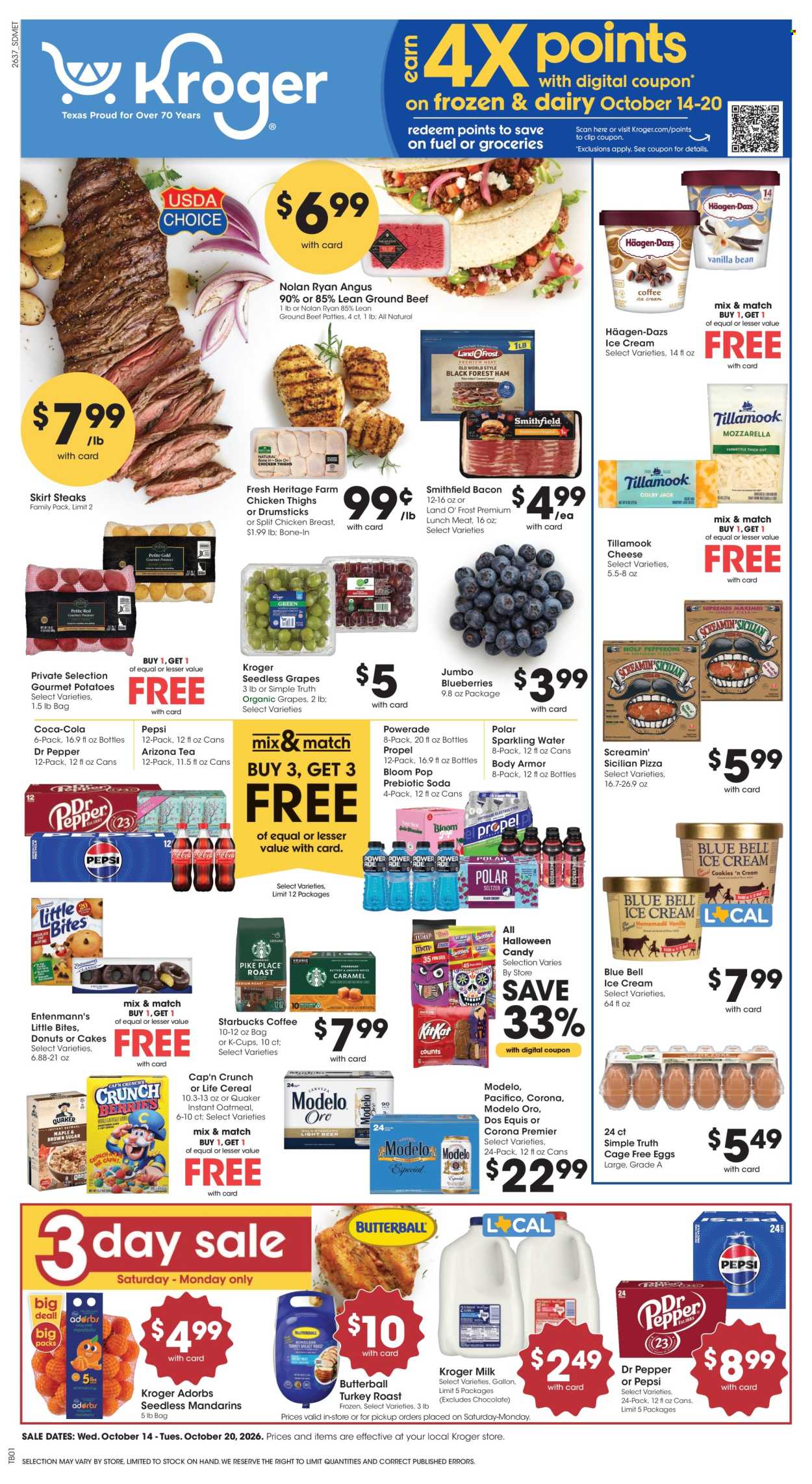 Kroger ad - 10/14/2026 - 10/20/2026. Page 1