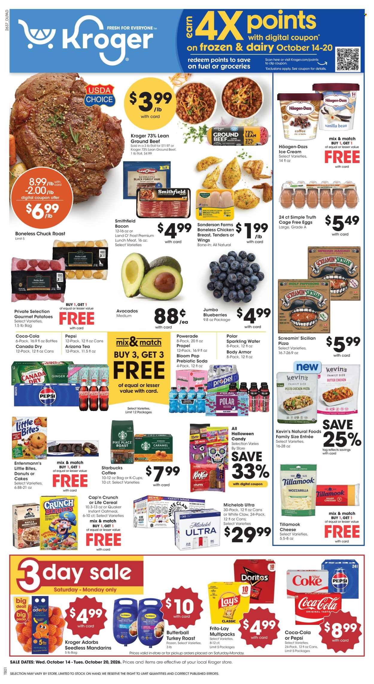 Kroger ad - 10/14/2026 - 10/20/2026. Page 1