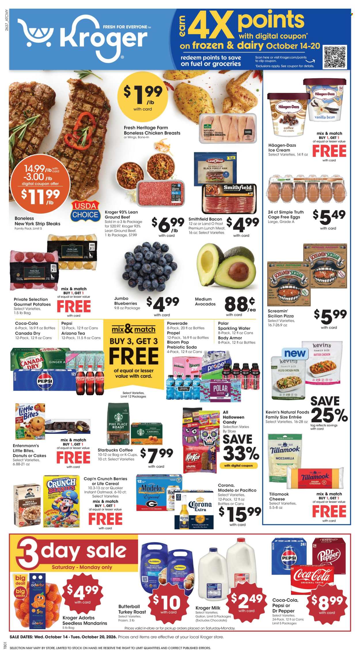 Kroger ad - 10/14/2026 - 10/20/2026. Page 1