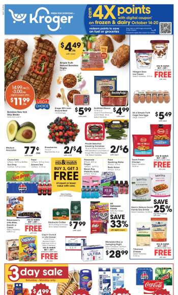 Kroger Flyer - 10/14/2026 - 10/20/2026.