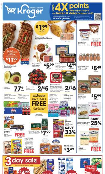 Kroger Flyer - 10/14/2026 - 10/20/2026.