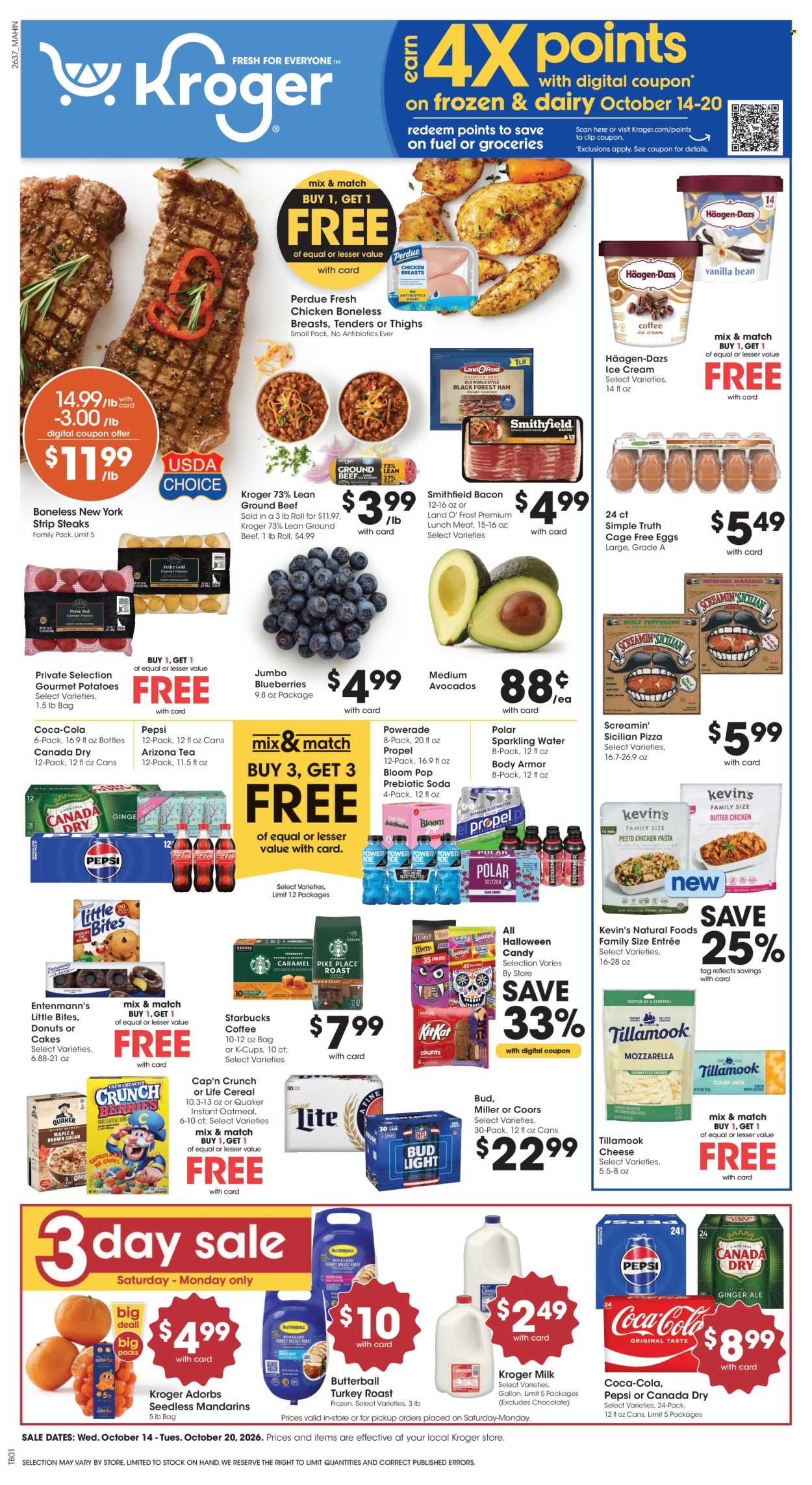Kroger ad - 10/14/2026 - 10/20/2026. Page 1