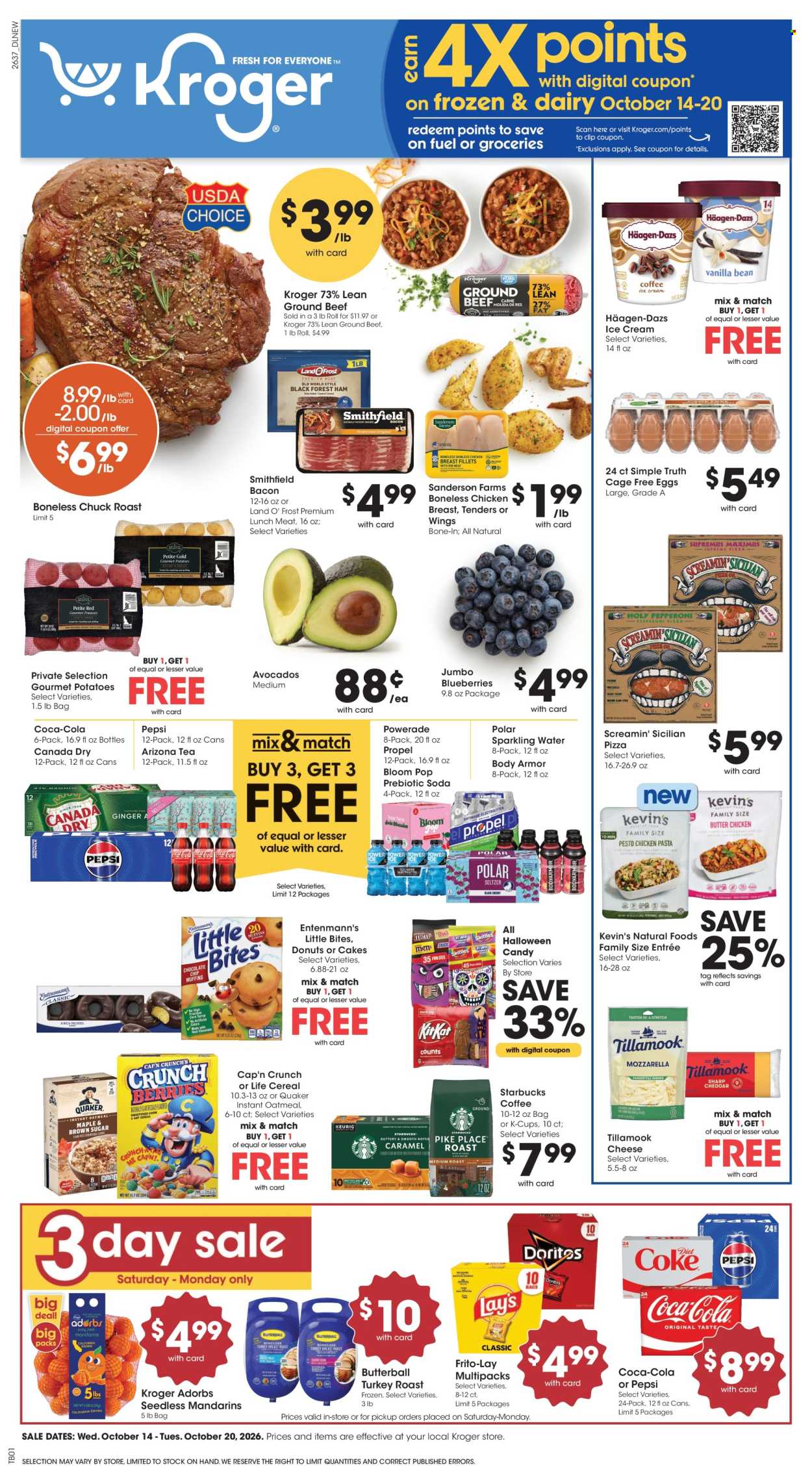 Kroger ad - 10/14/2026 - 10/20/2026. Page 1