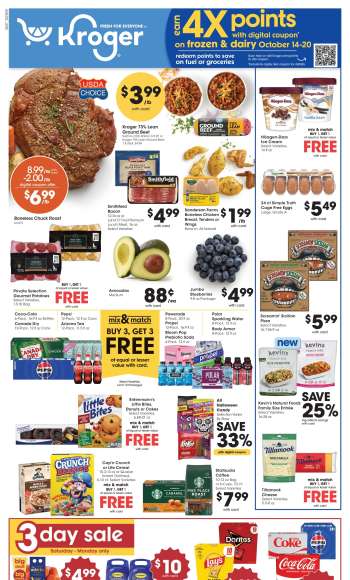 Kroger Flyer - 10/14/2026 - 10/20/2026.