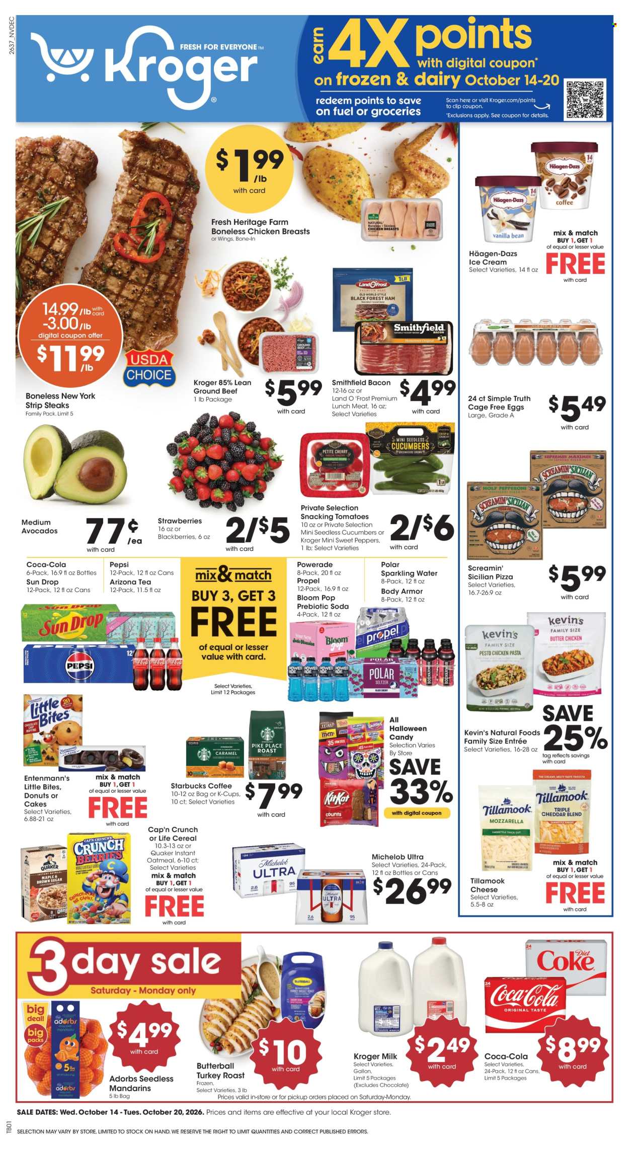 Kroger ad - 10/14/2026 - 10/20/2026. Page 1