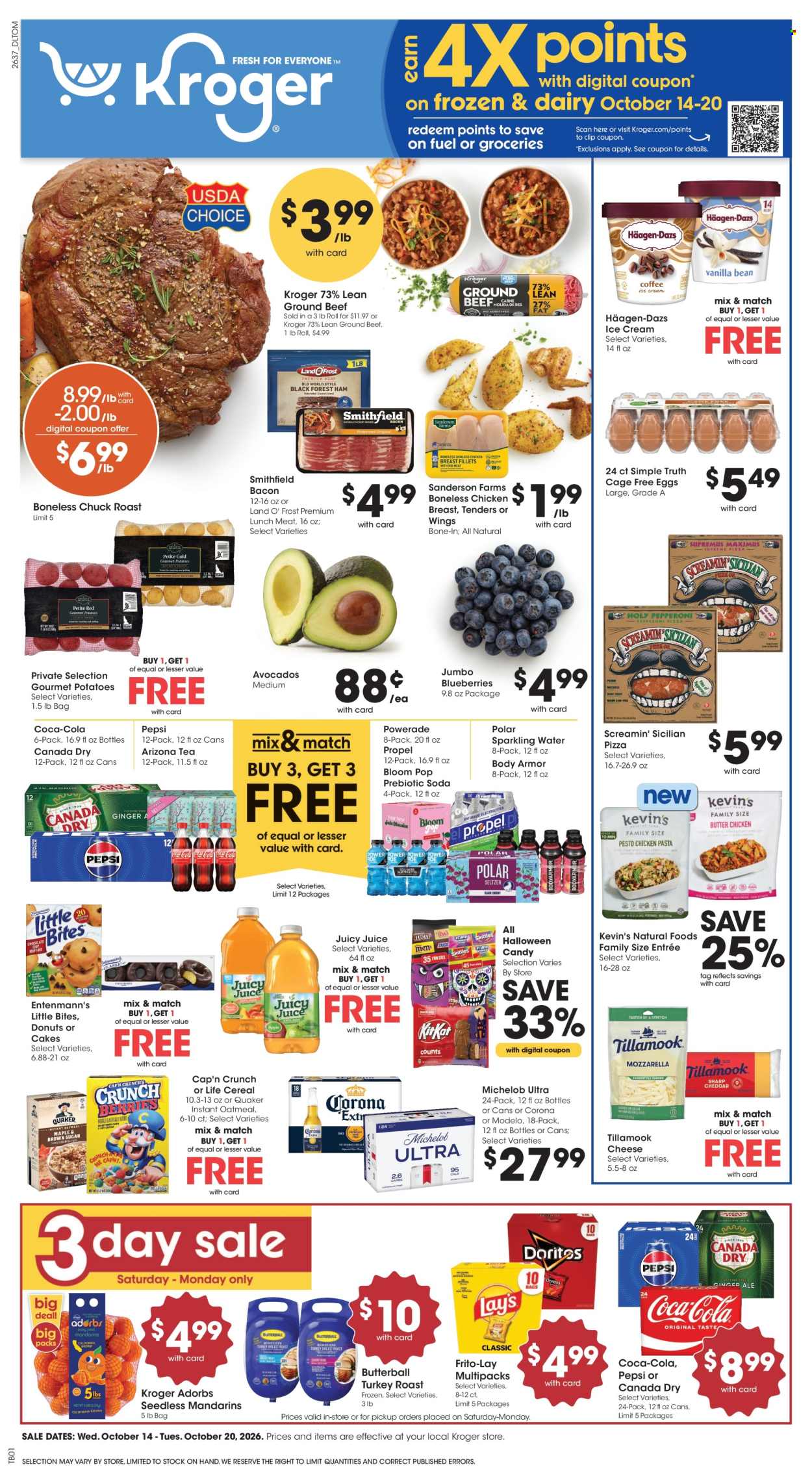 Kroger ad - 10/14/2026 - 10/20/2026. Page 1