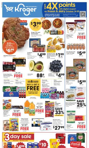 Kroger Flyer - 10/14/2026 - 10/20/2026.