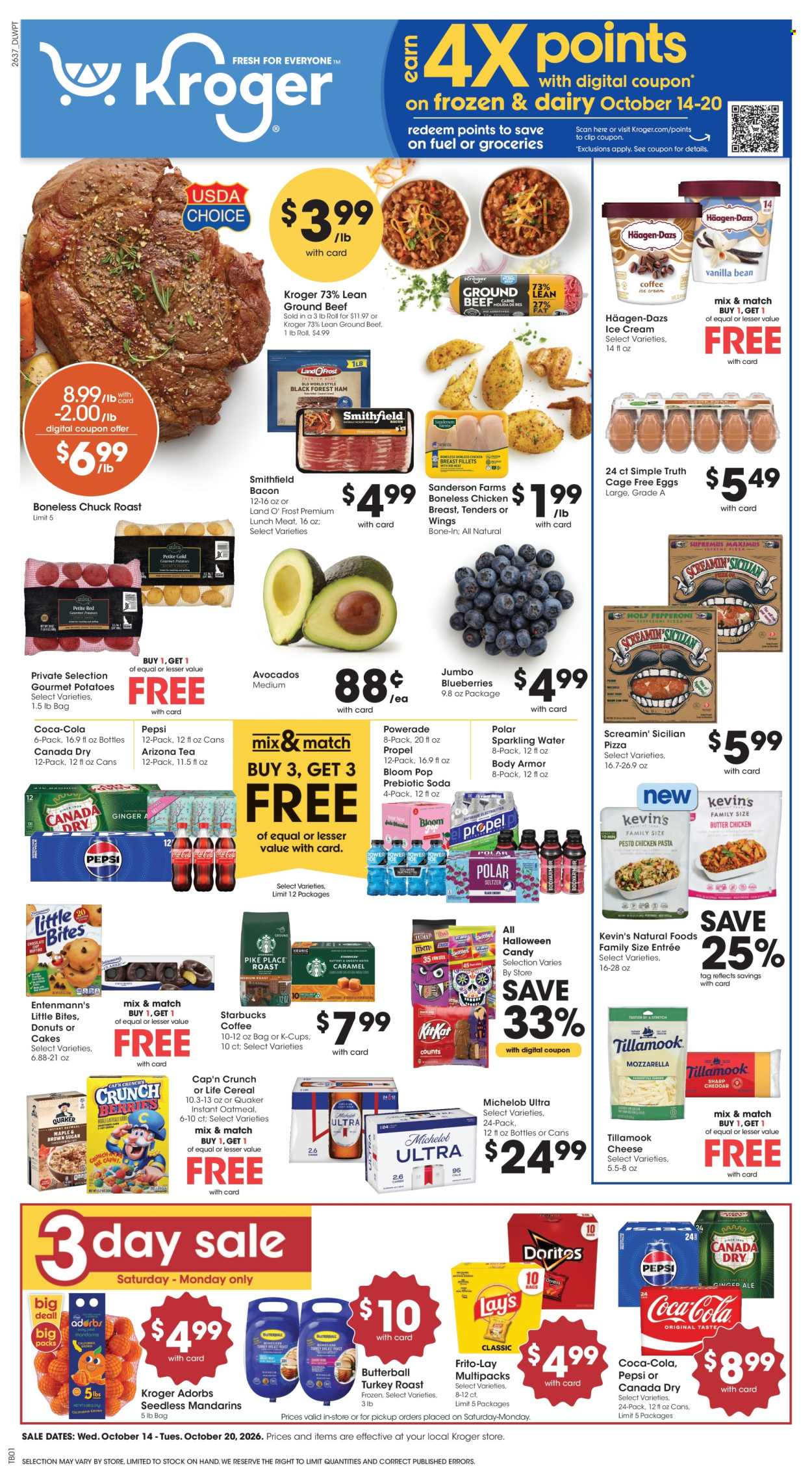 Kroger ad - 10/14/2026 - 10/20/2026. Page 1