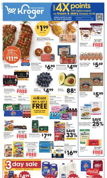 Kroger Flyer - 10/14/2026 - 10/20/2026.