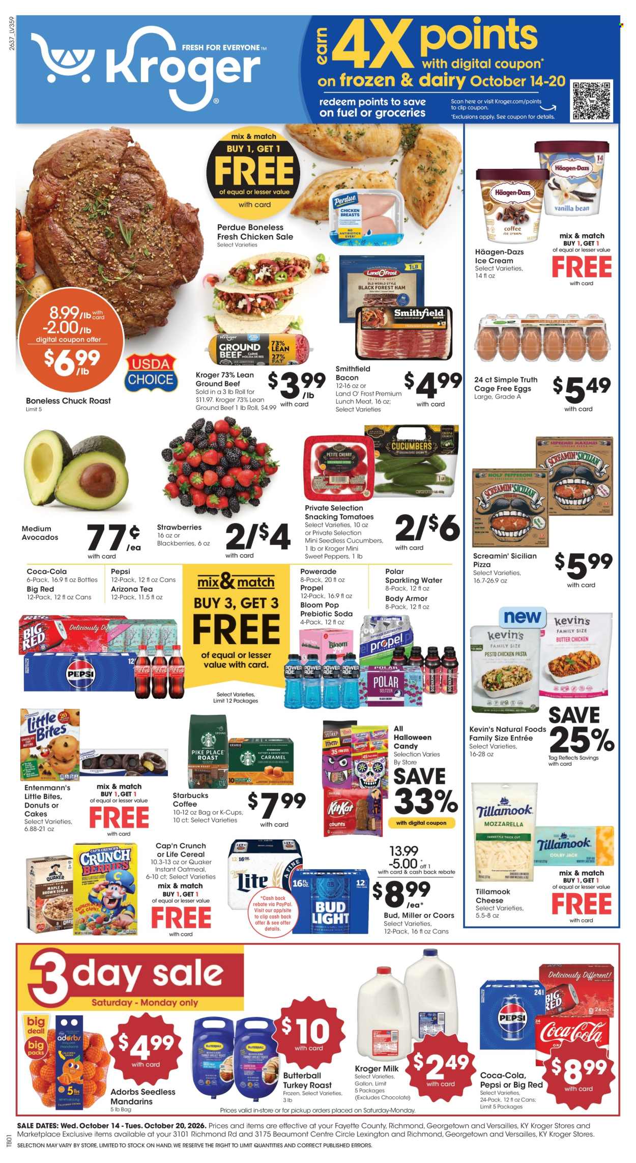 Kroger ad - 10/14/2026 - 10/20/2026. Page 1