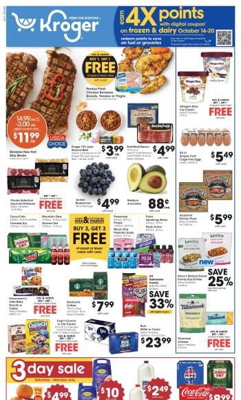 Kroger Flyer - 10/14/2026 - 10/20/2026.