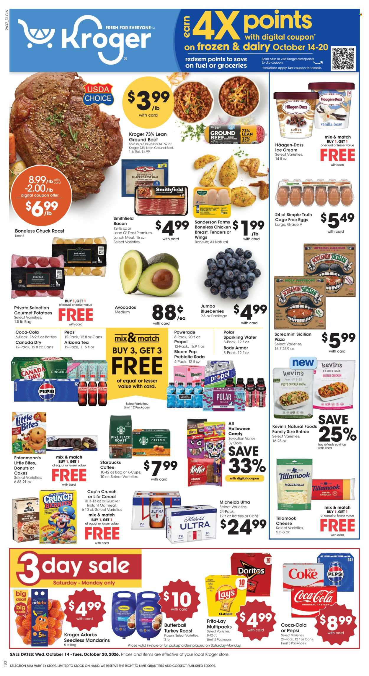 Kroger ad - 10/14/2026 - 10/20/2026. Page 1