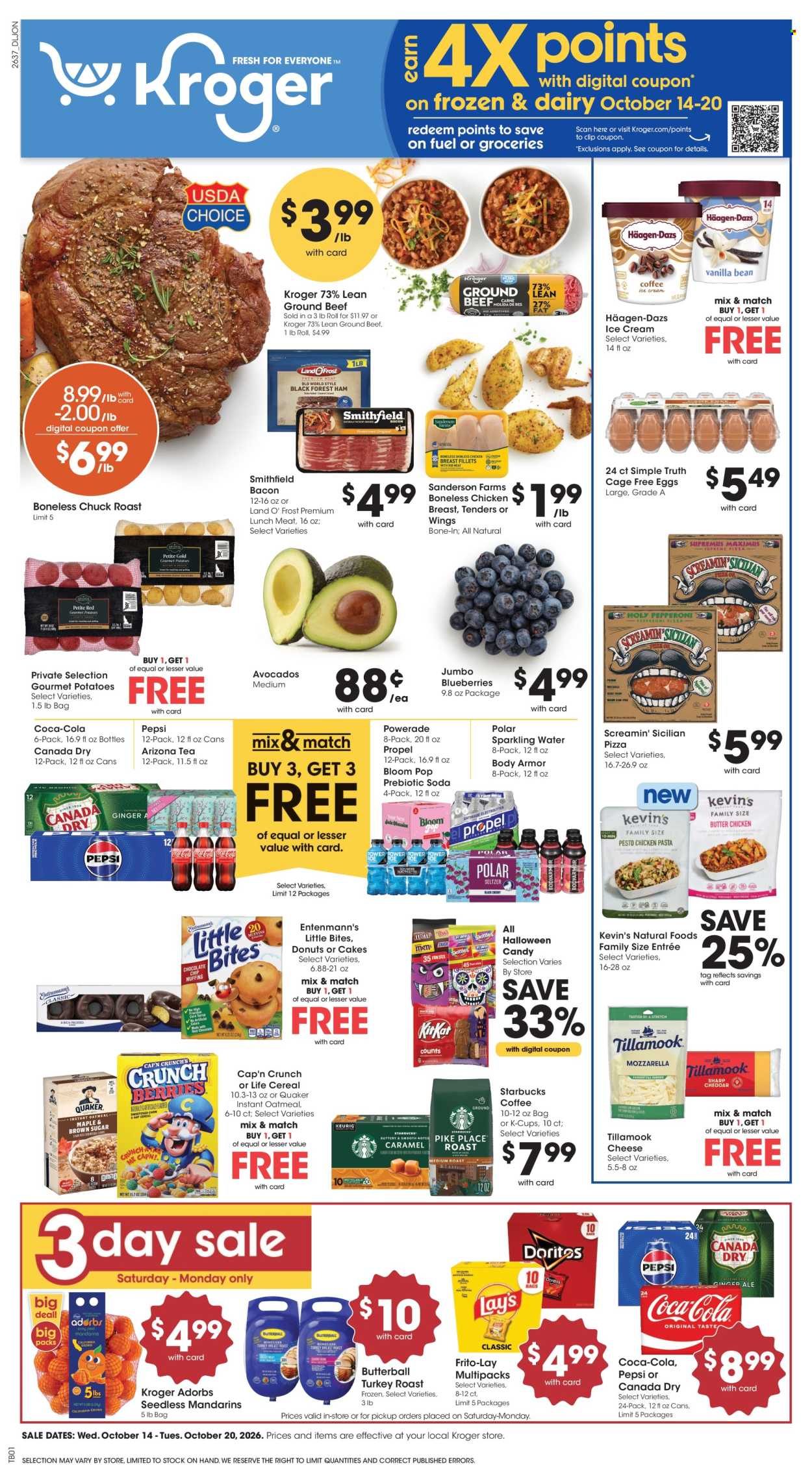Kroger ad - 10/14/2026 - 10/20/2026. Page 1