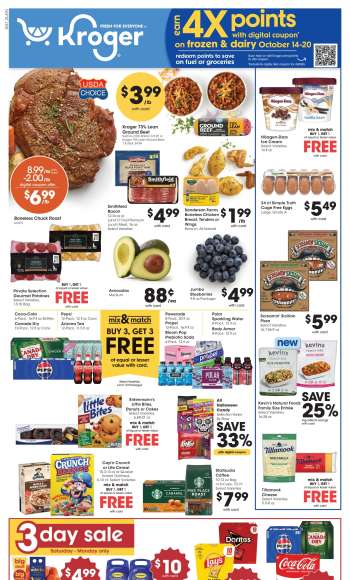 Kroger Flyer - 10/14/2026 - 10/20/2026.