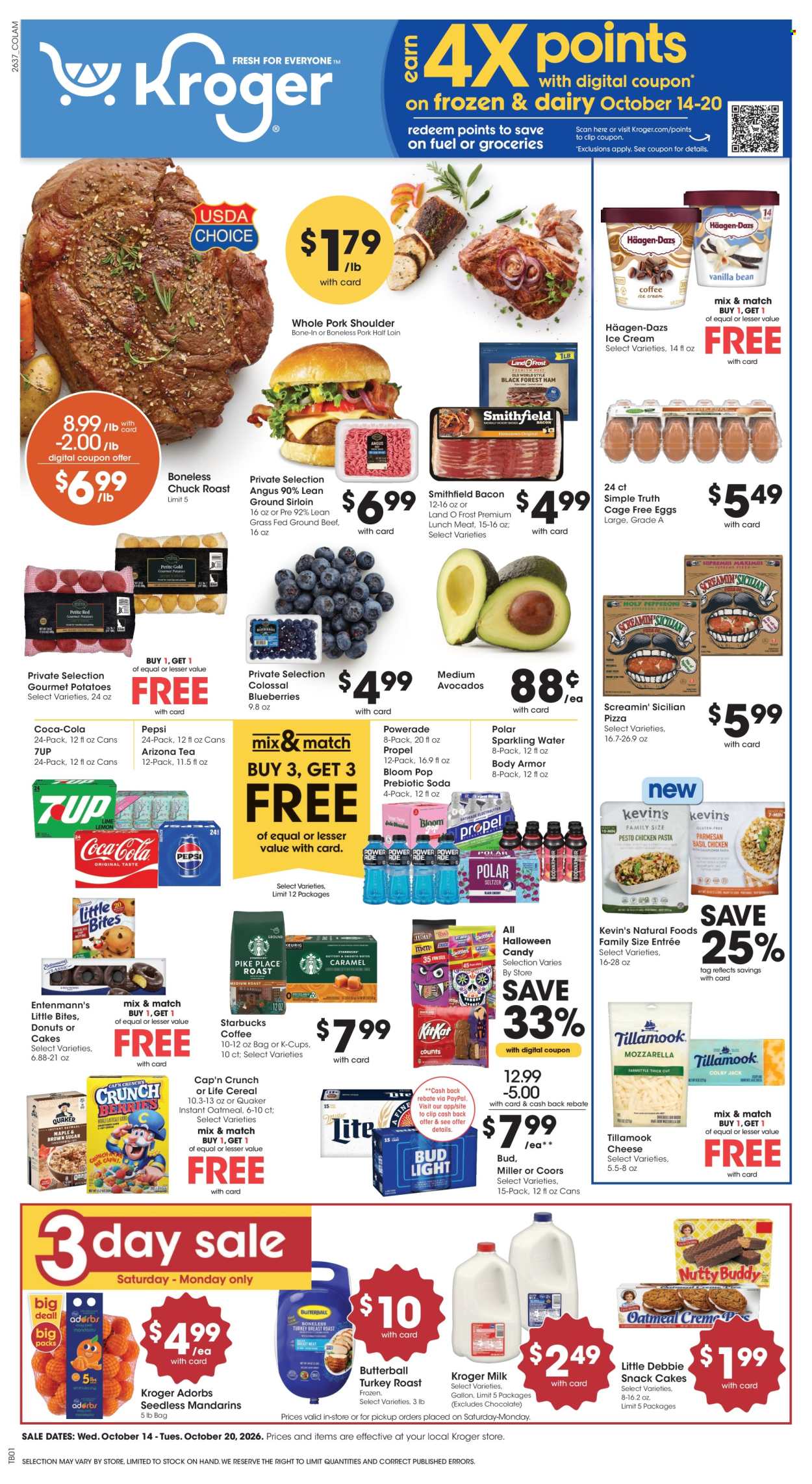 Kroger ad - 10/14/2026 - 10/20/2026. Page 1