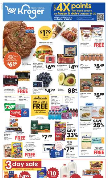 Kroger Flyer - 10/14/2026 - 10/20/2026.
