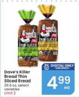 Dave's Killer Bread Thin-Sliced Bread