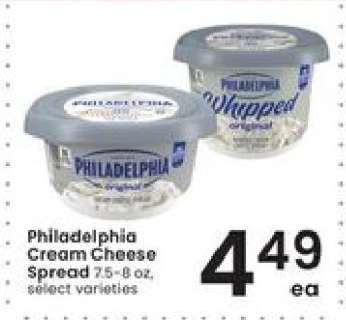 Philadelphia Cream Cheese Spread