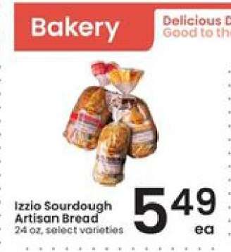 Izzio Sourdough Artisan Bread