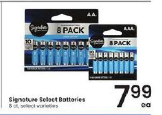 Signature Select Batteries