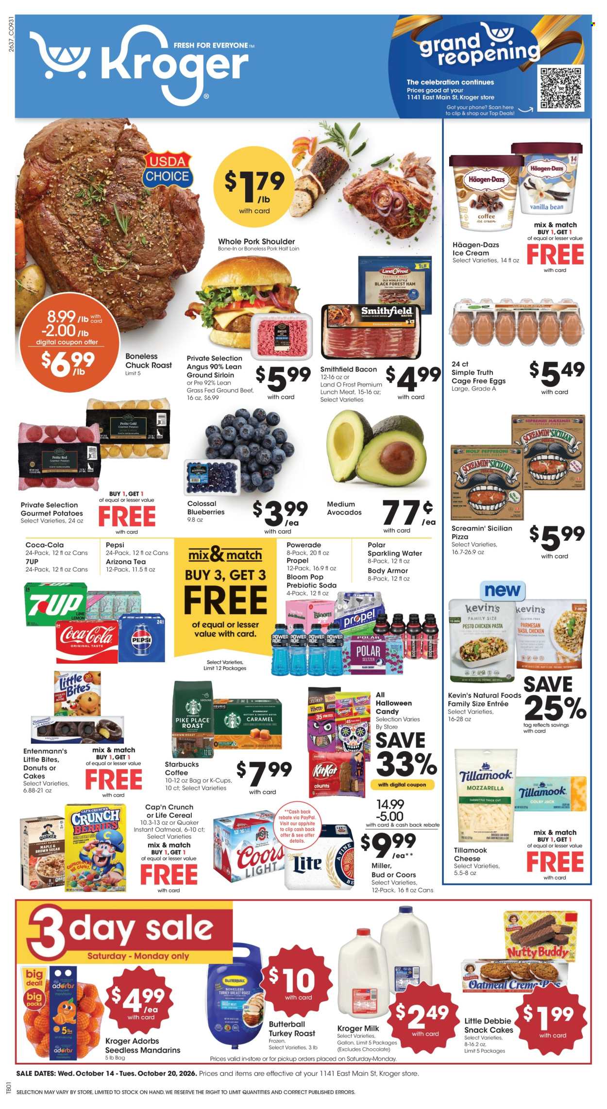 Kroger ad - 10/14/2026 - 10/20/2026. Page 1