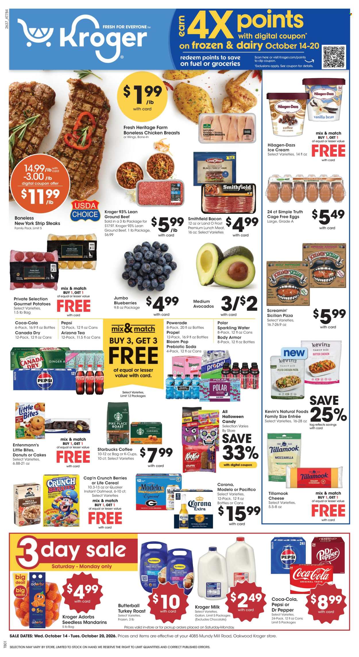Kroger ad - 10/14/2026 - 10/20/2026. Page 1